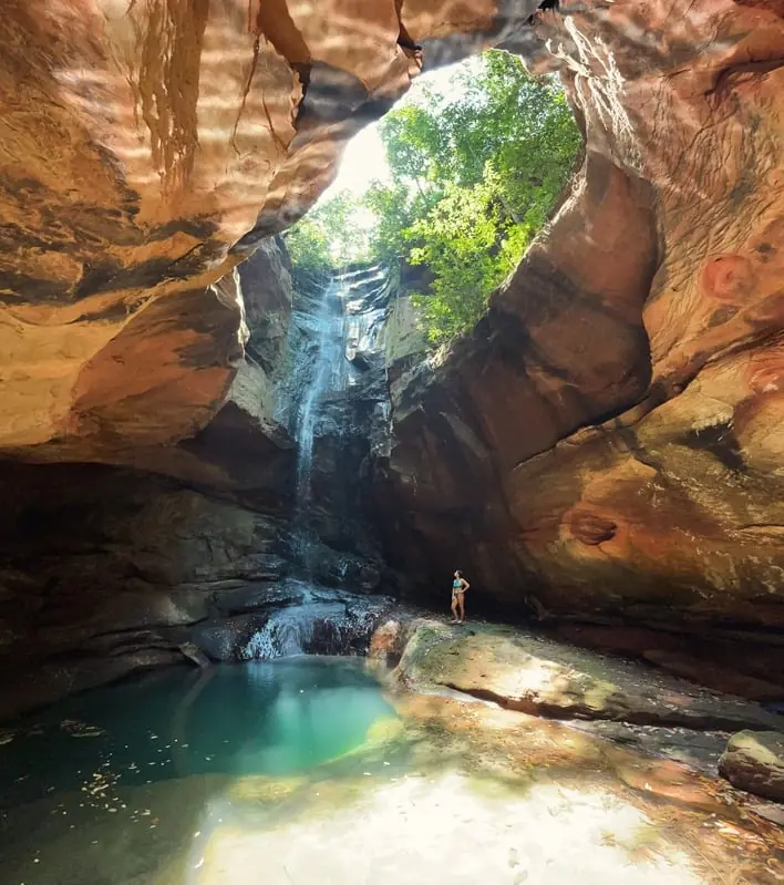 Cachoeira Sol Nascente — registro 1 do passeio com Danilo