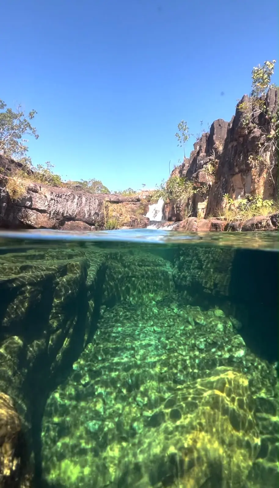 Cachoeira Paraíso e Vale das Águas — registro 1 do passeio com Danilo